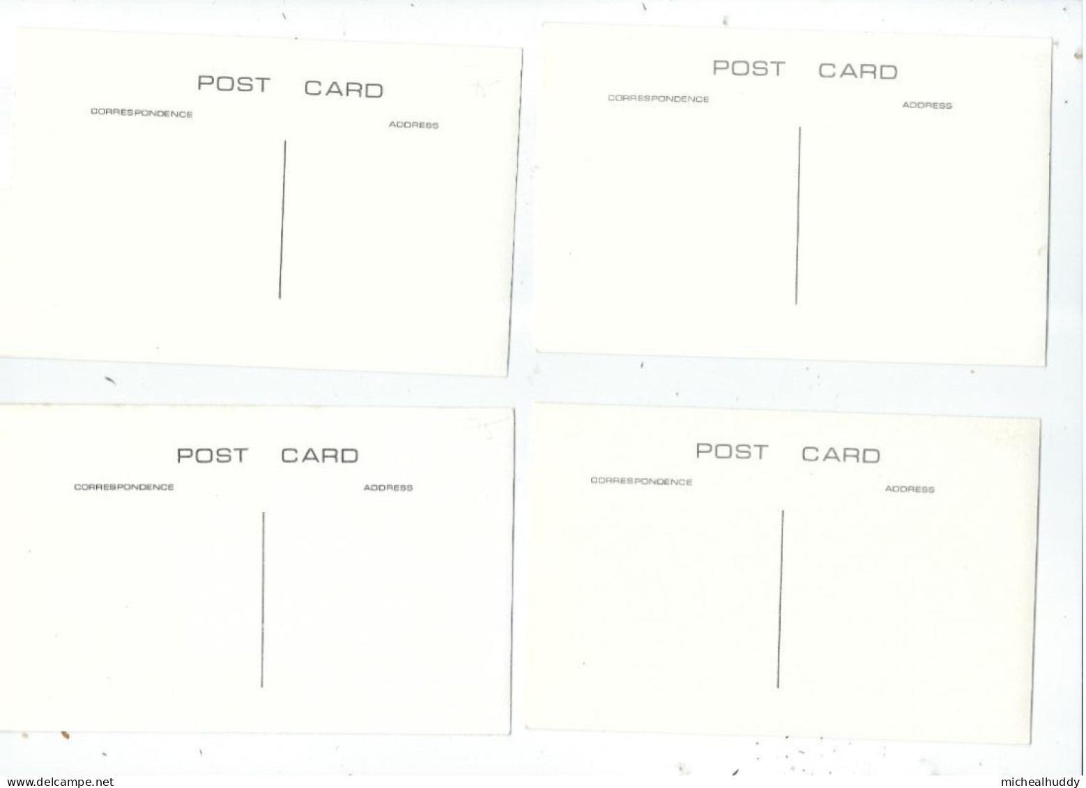 4 POSTCARDS PAMLIN PRINTS  IPSWICH - Ipswich