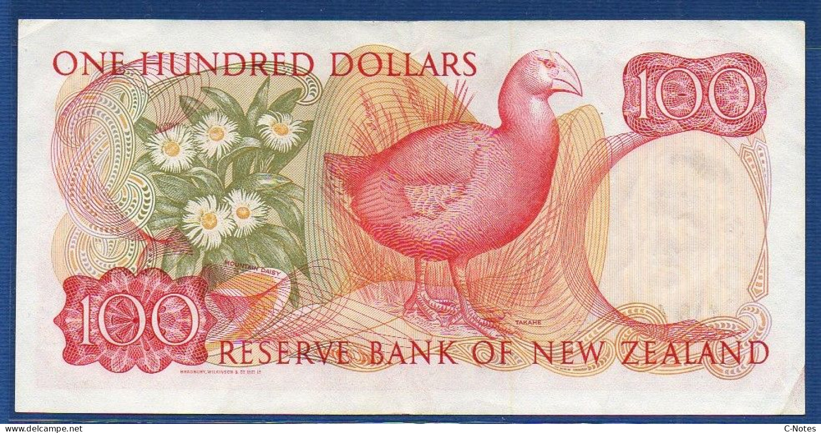 NEW ZEALAND  - P.175b – 100 Dollars ND (1989) VF+, S/n YAC438798 - Neuseeland