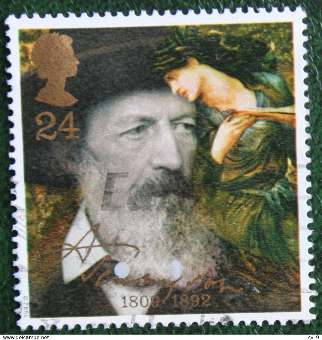 PORTRAITS ILLUSTRATIONS FOR POEMS Mi 1392 Yv 1611 1992  Used Gebruikt Oblitere ENGLAND GRANDE-BRETAGNE GB GREAT BRITAIN - Used Stamps