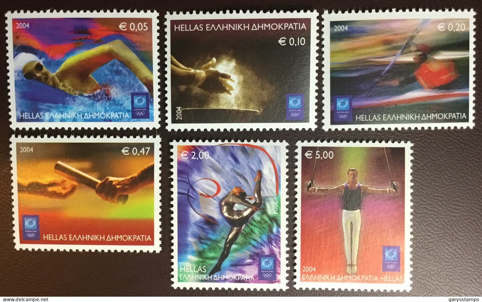 Greece 2004 Olympic Games Sports MNH - Unused Stamps