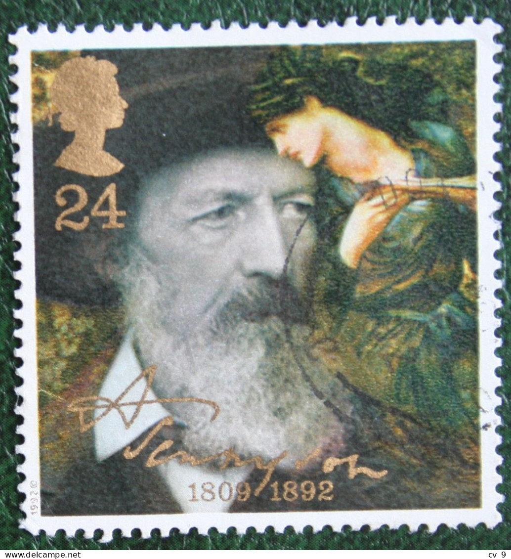 PORTRAITS ILLUSTRATIONS FOR POEMS Mi 1392 Yv 1611 1992  Used Gebruikt Oblitere ENGLAND GRANDE-BRETAGNE GB GREAT BRITAIN - Used Stamps