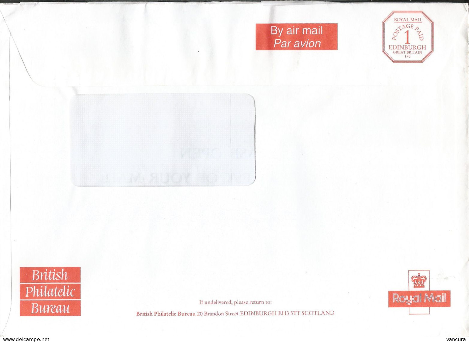 Royal Mail Envelope Great Britain - Stamped Stationery, Airletters & Aerogrammes