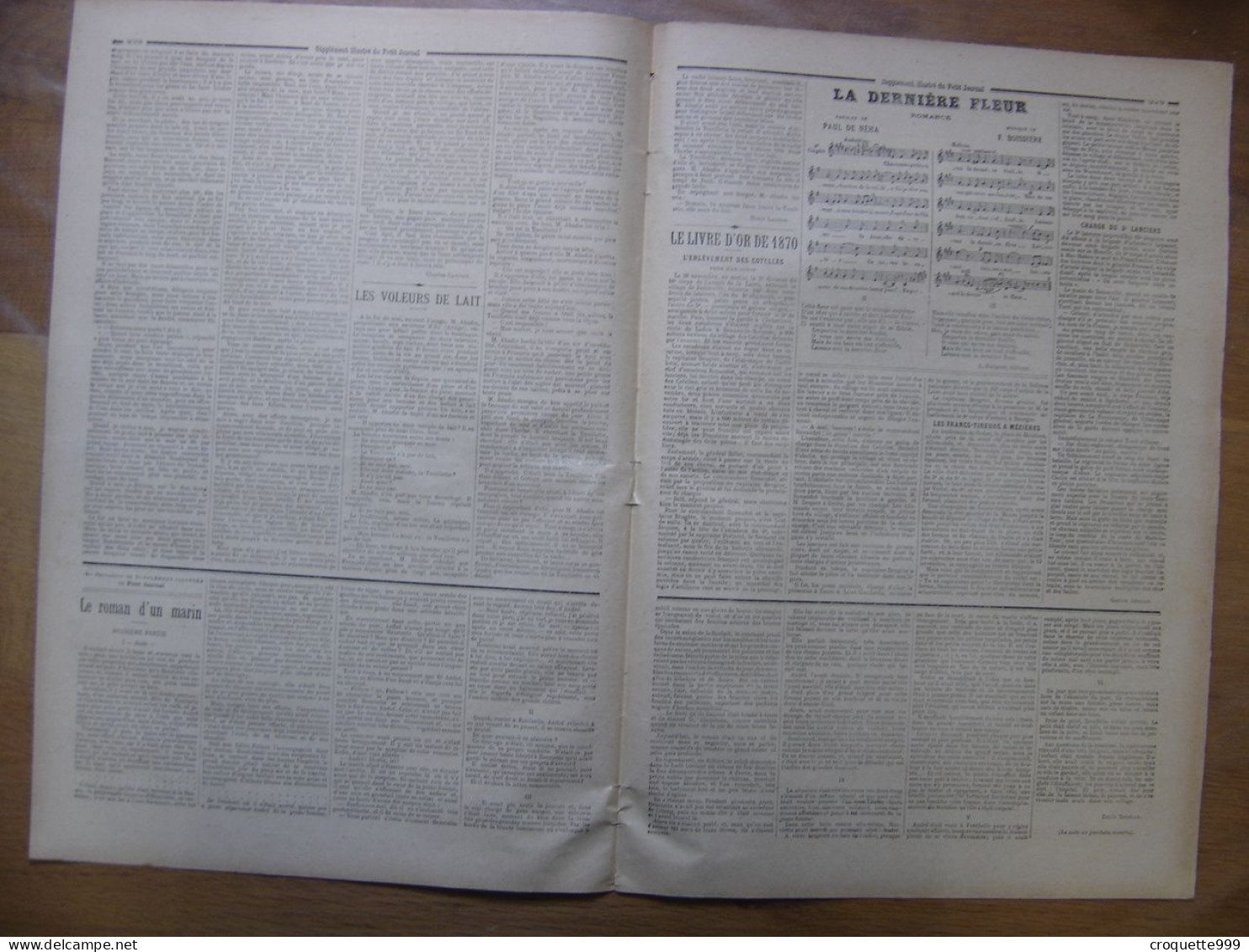 1894 LE PETIT JOURNAL 191 La Mode En 1794 Et En 1894 - 1850 - 1899