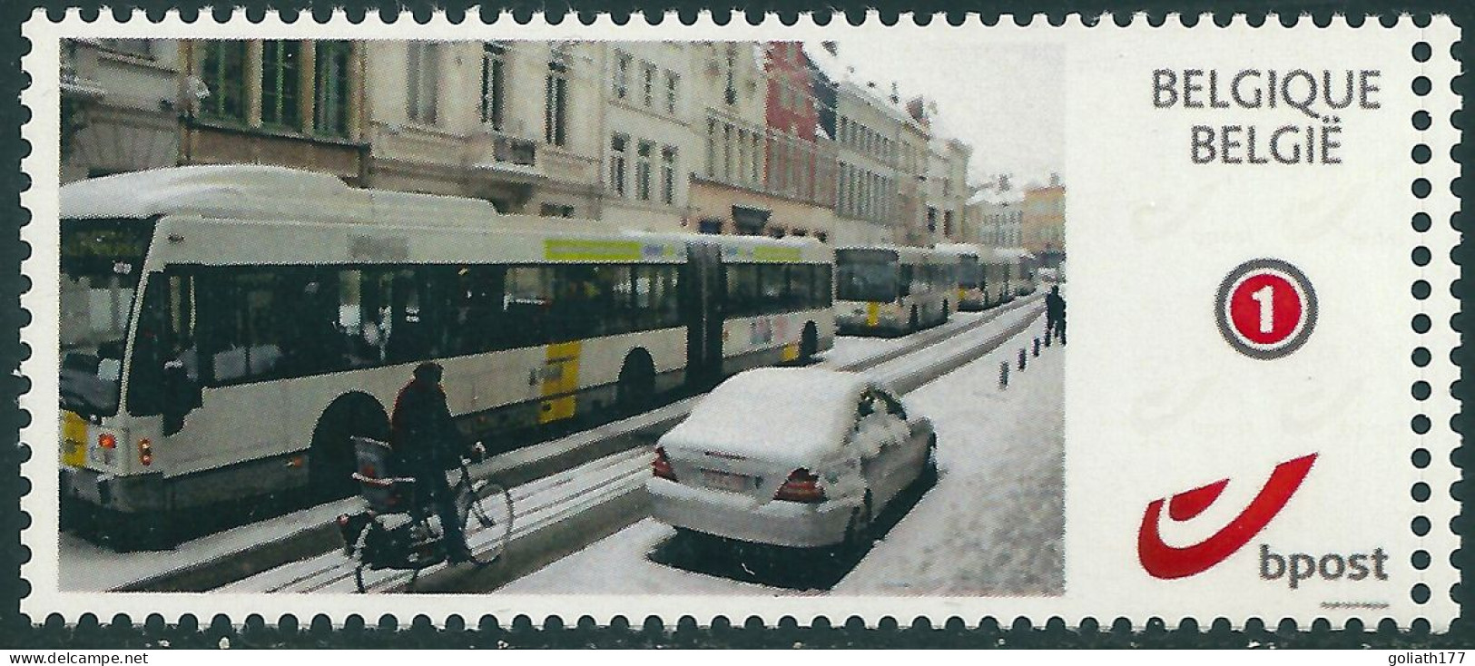 Bussen ** 1 Belgie - Mint