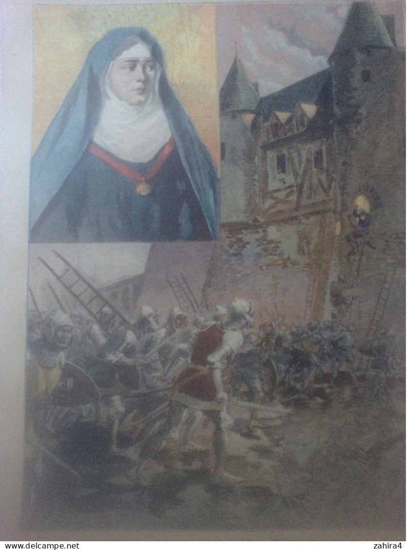 L Petit Journal 192 Mme Casimir-Perier & Ses Enfants  La Soeur De Duguesclin Héroïne De France Partition Gustave Nadaud - Zeitschriften - Vor 1900