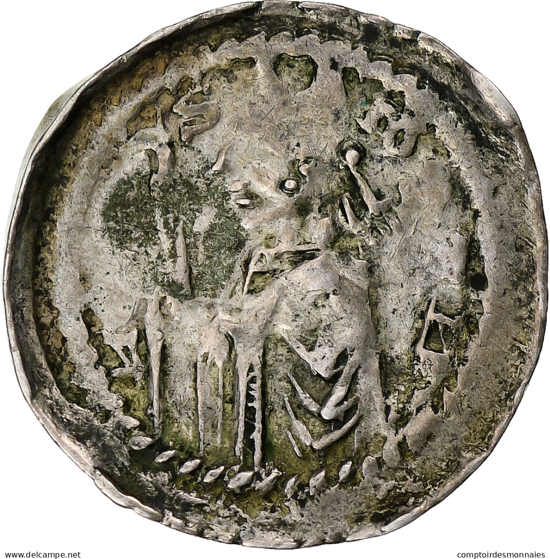 Évêché De Metz, Jacques De Lorraine, Denier, 1240-1260, Metz, Argent - Other & Unclassified