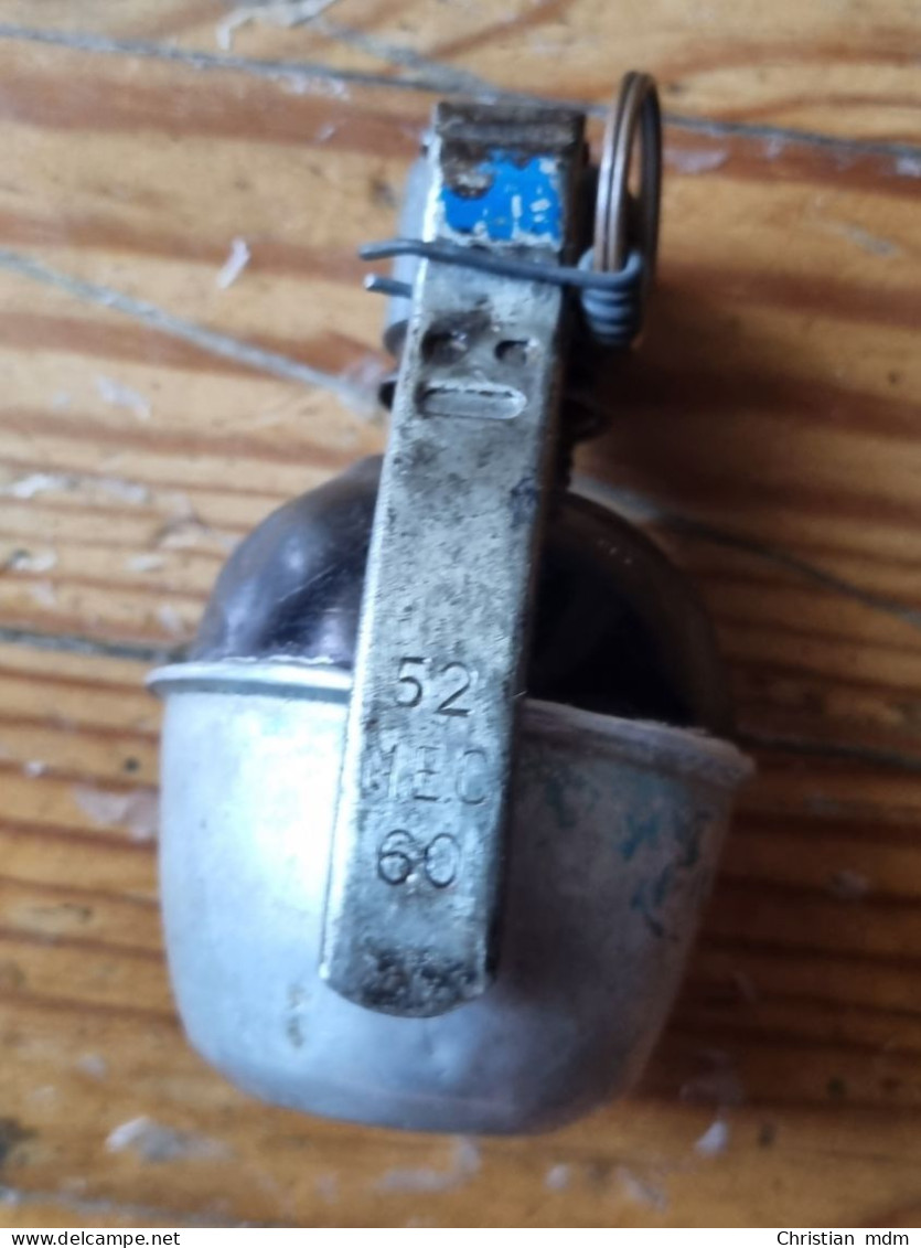 Grenade D'exercice Fr 1960 - Armes Neutralisées