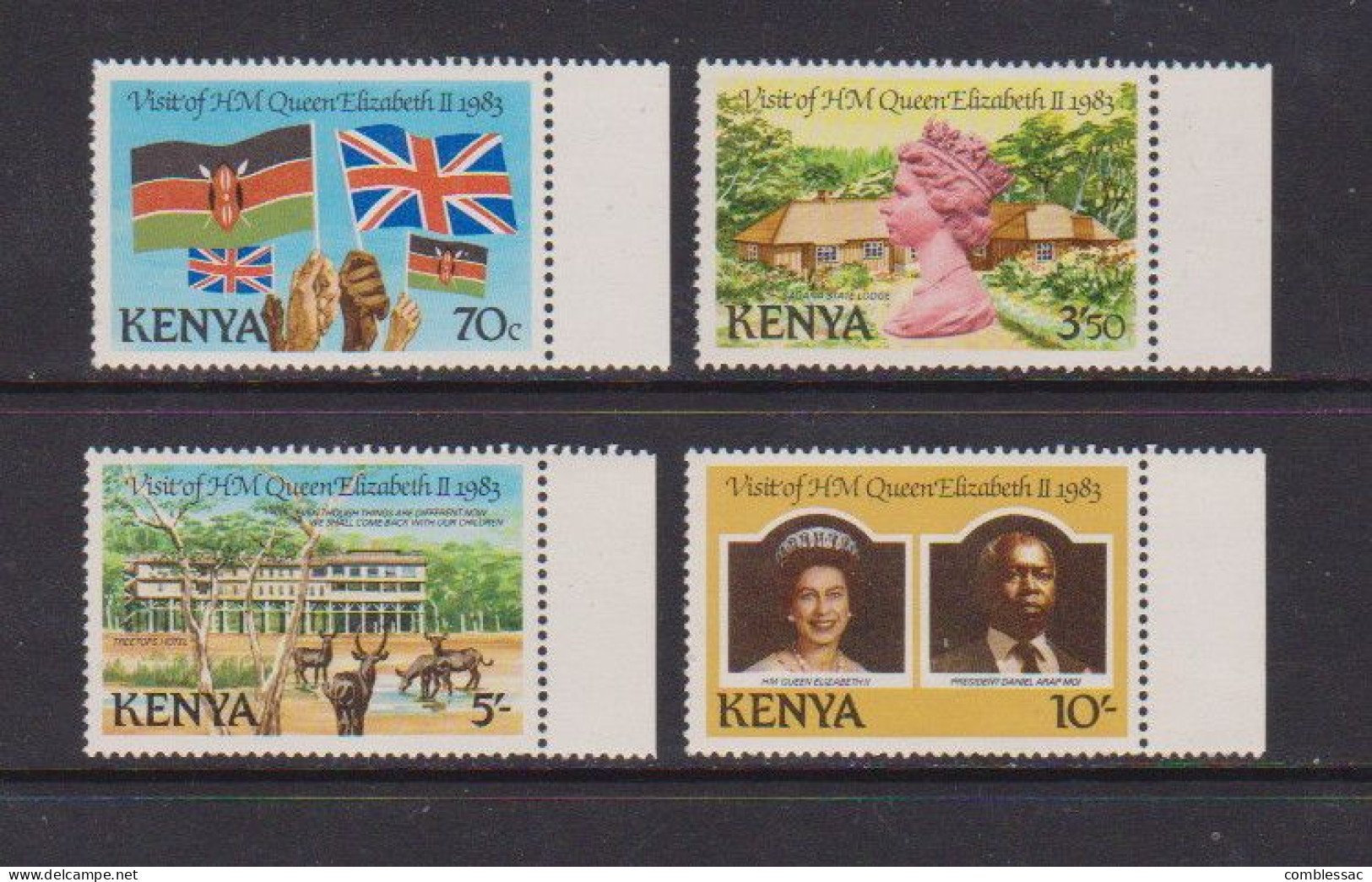 KENYA     1983    Royal  Visit    Set  Of  4    MNH - Kenya (1963-...)
