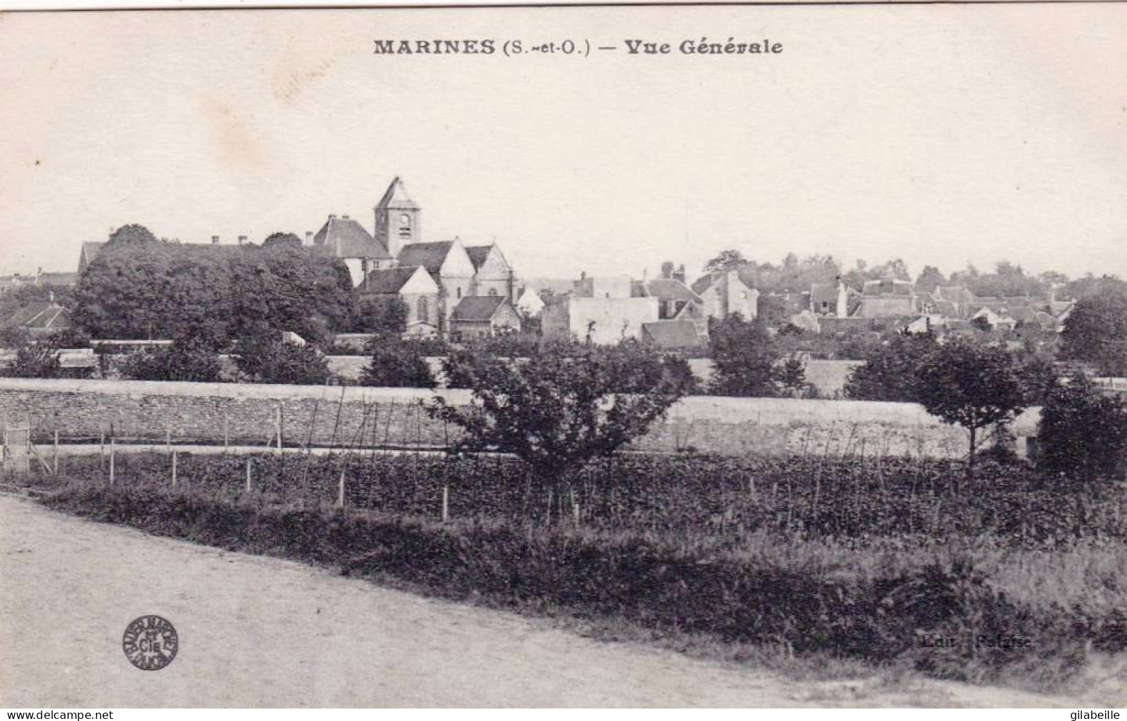 95 - Val D Oise -  MARINES -  Vue Generale - Marines