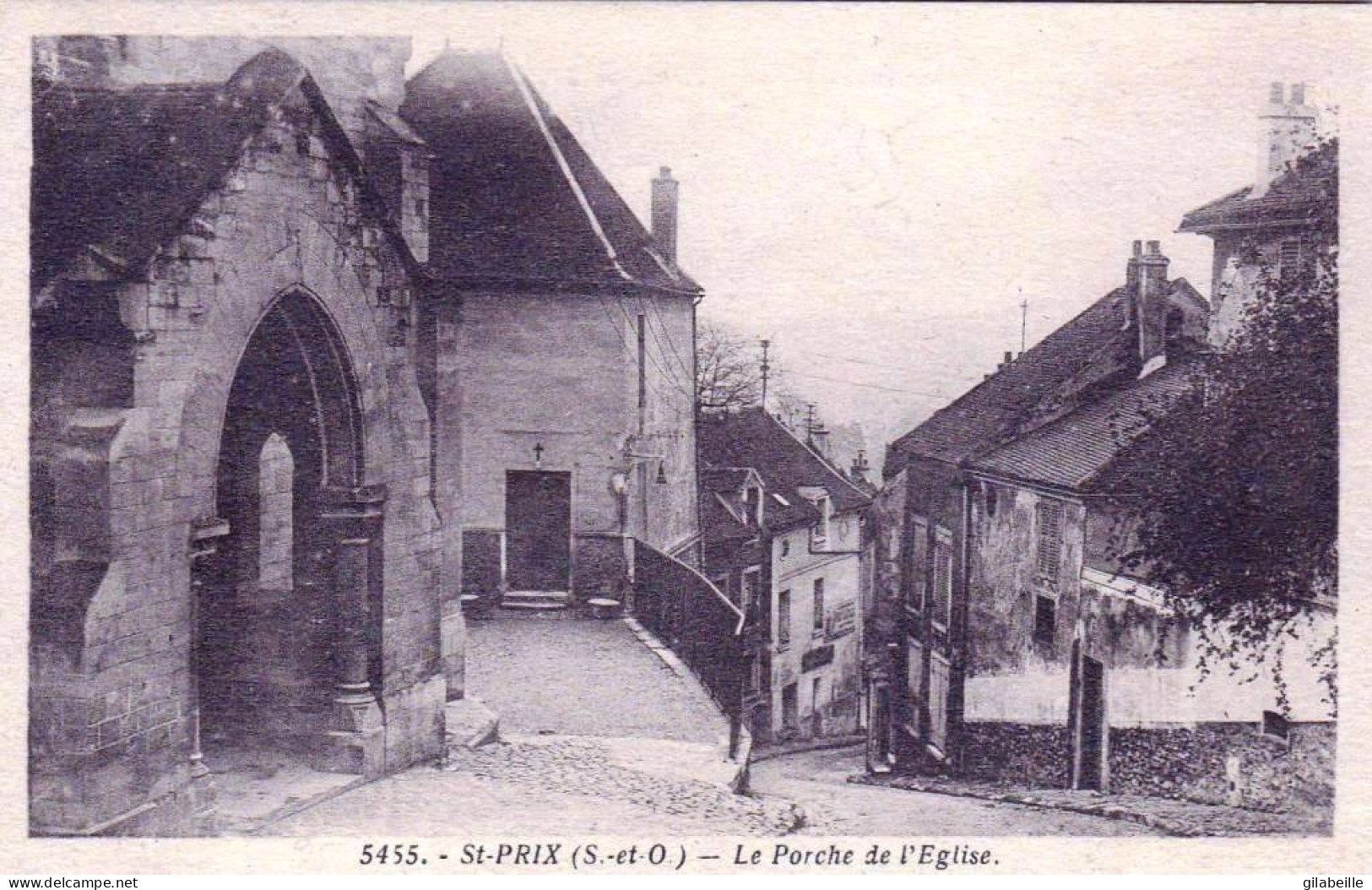 95 - Val D Oise -  SAINT PRIX - Le Porche De L'église - Saint-Prix