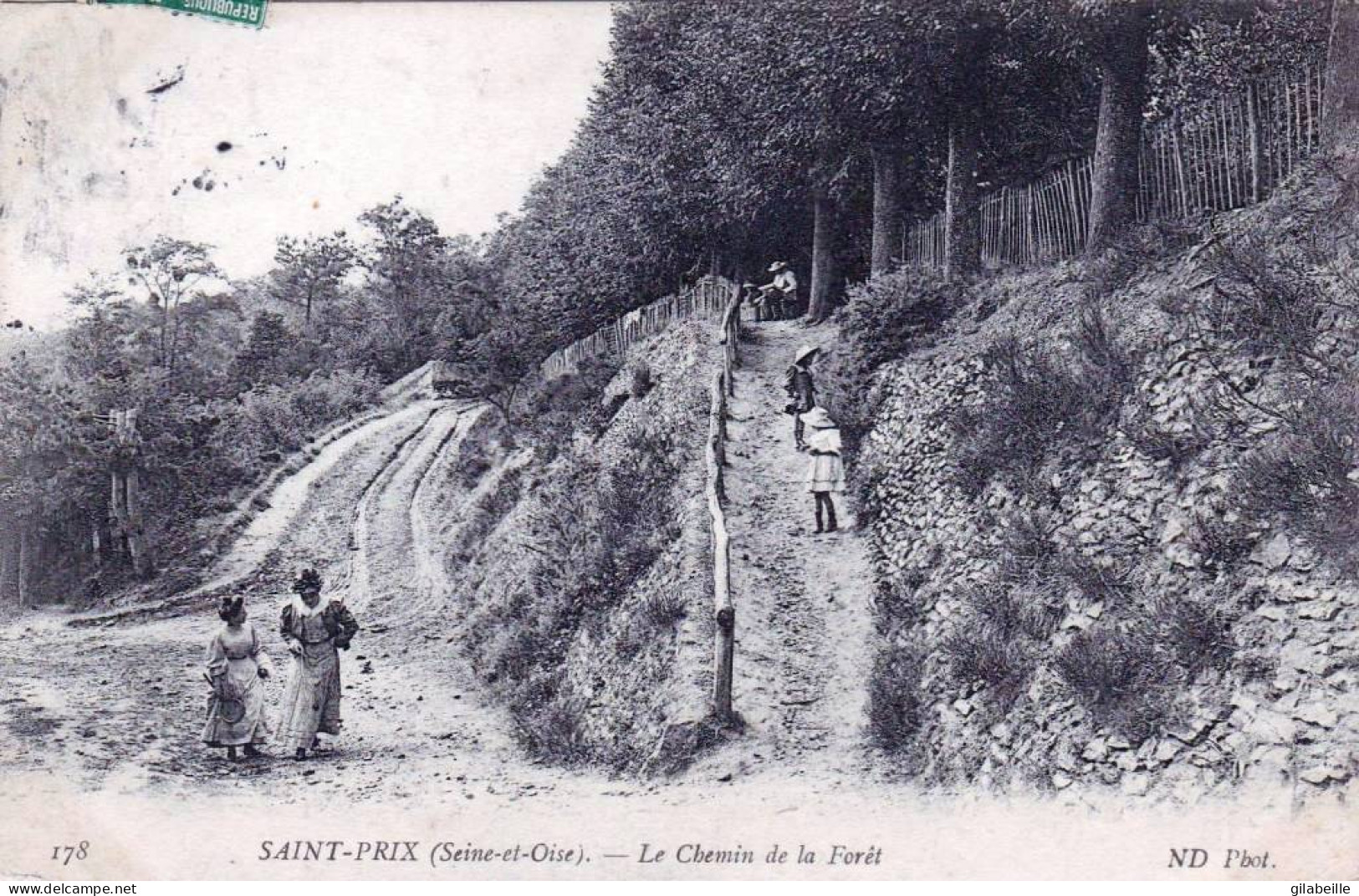 95 - Val D Oise -  SAINT PRIX -  Le Chemin De La Foret - Saint-Prix