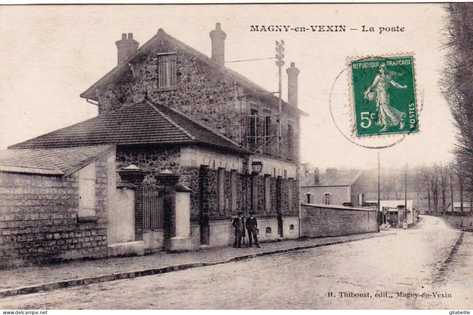 95 - Val D Oise - MAGNY En VEXIN - La Poste - Magny En Vexin