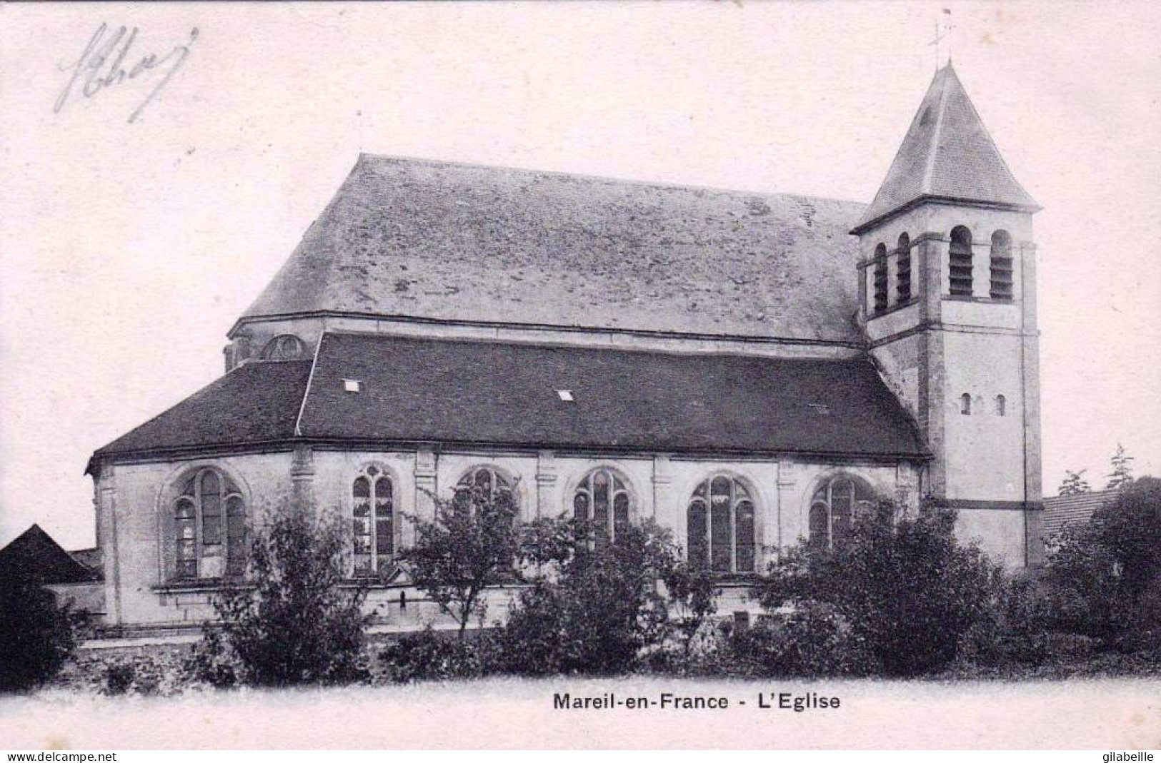 95 - Val D'oise -  MAREUIL En FRANCE -  L'église - Other & Unclassified