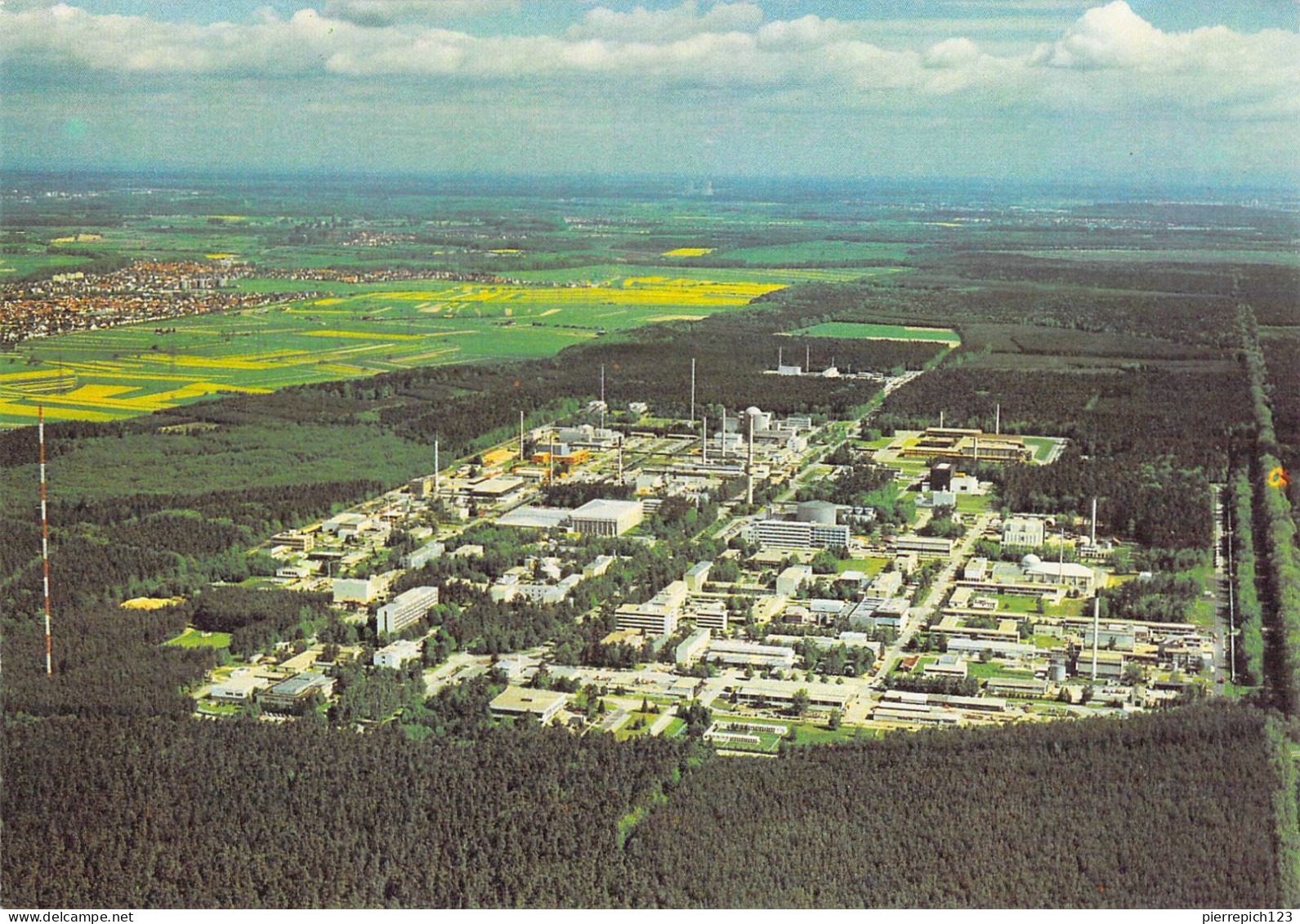 Karlsruhe - Centre D'Etudes Nucléaires - Vue Aérienne - Karlsruhe