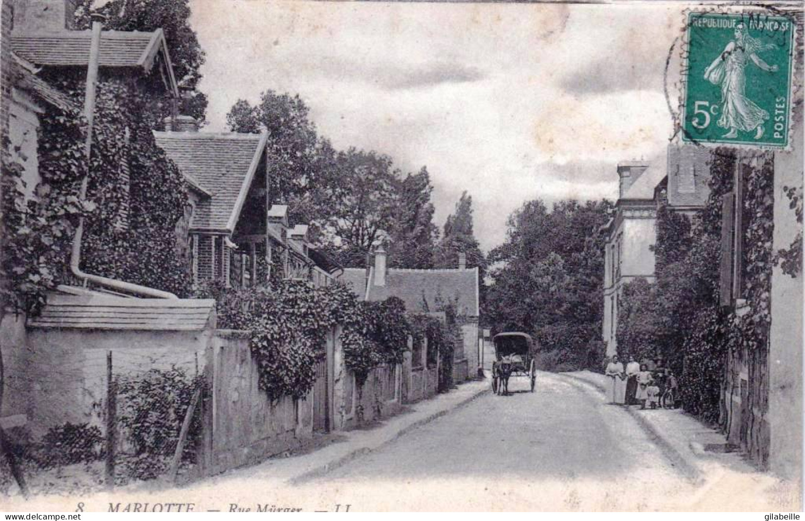 77 - Seine Et Marne -  MARLOTTE -  Rue Murger - Sonstige & Ohne Zuordnung