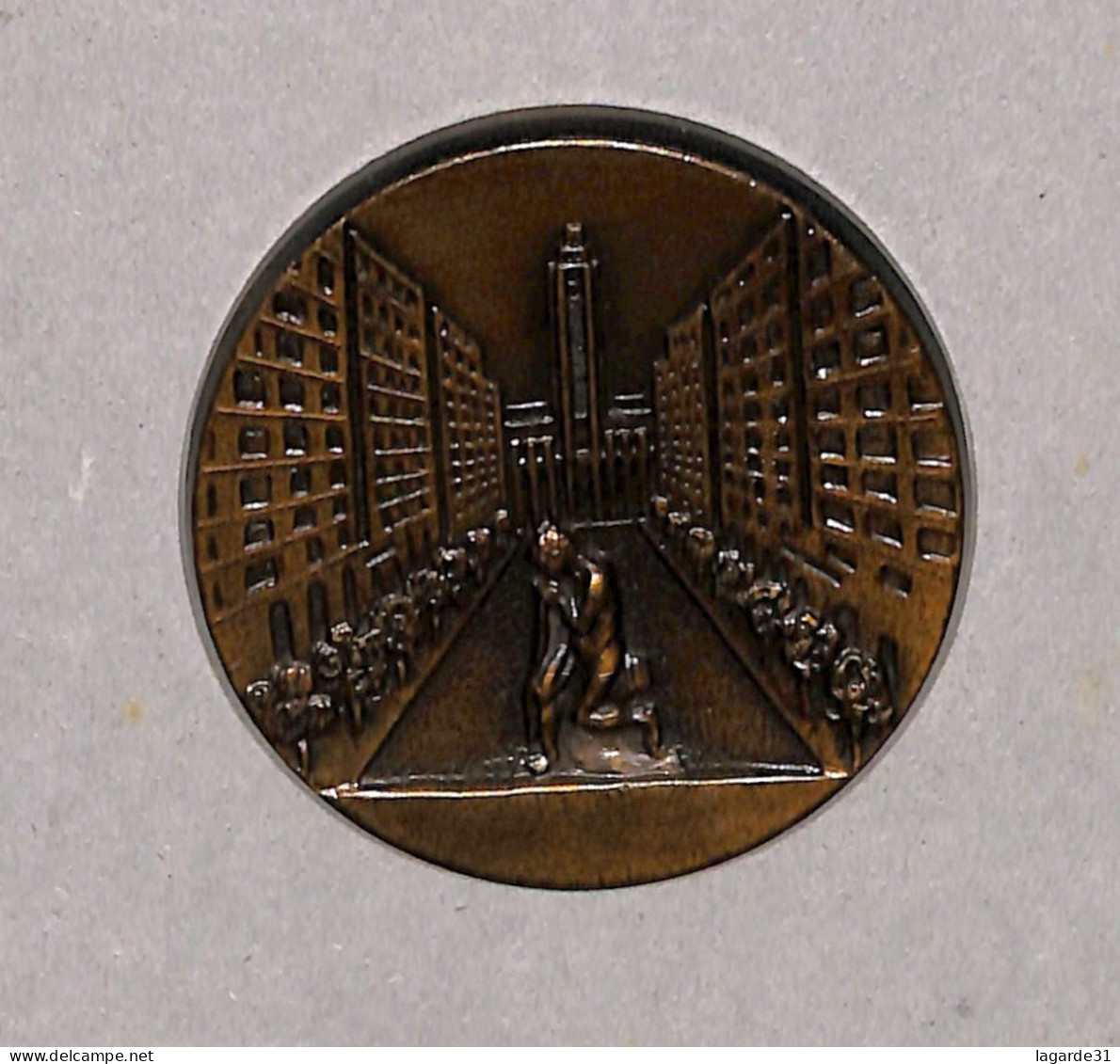 Medaille Ville De Villeurbanne (60 Mm) Unique Sur Delcampe - Andere & Zonder Classificatie