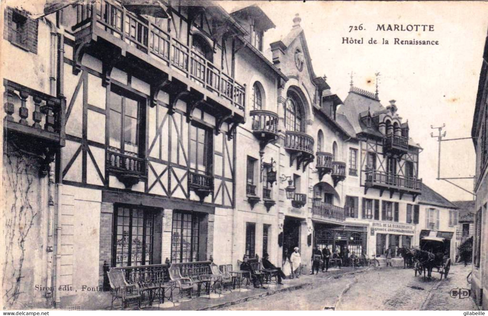 77 - Seine Et Marne -  MARLOTTE -  Hotel De La Renaissance - Sonstige & Ohne Zuordnung