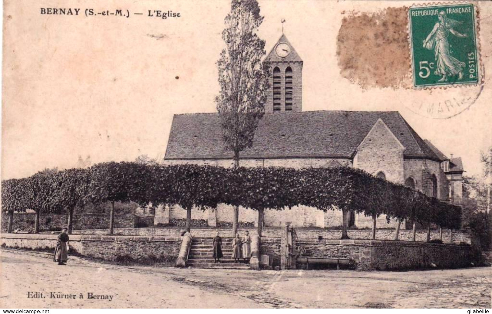 77 - Seine Et Marne - BERNAY - L'église - Sonstige & Ohne Zuordnung