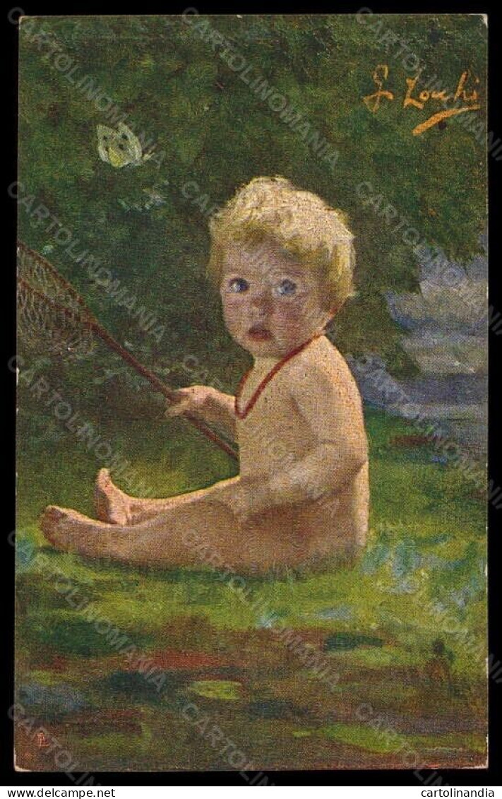 Artist Signed Zocchi Child Boy Baby Spring Serie 657-2 Postcard VK6612 - Sonstige & Ohne Zuordnung