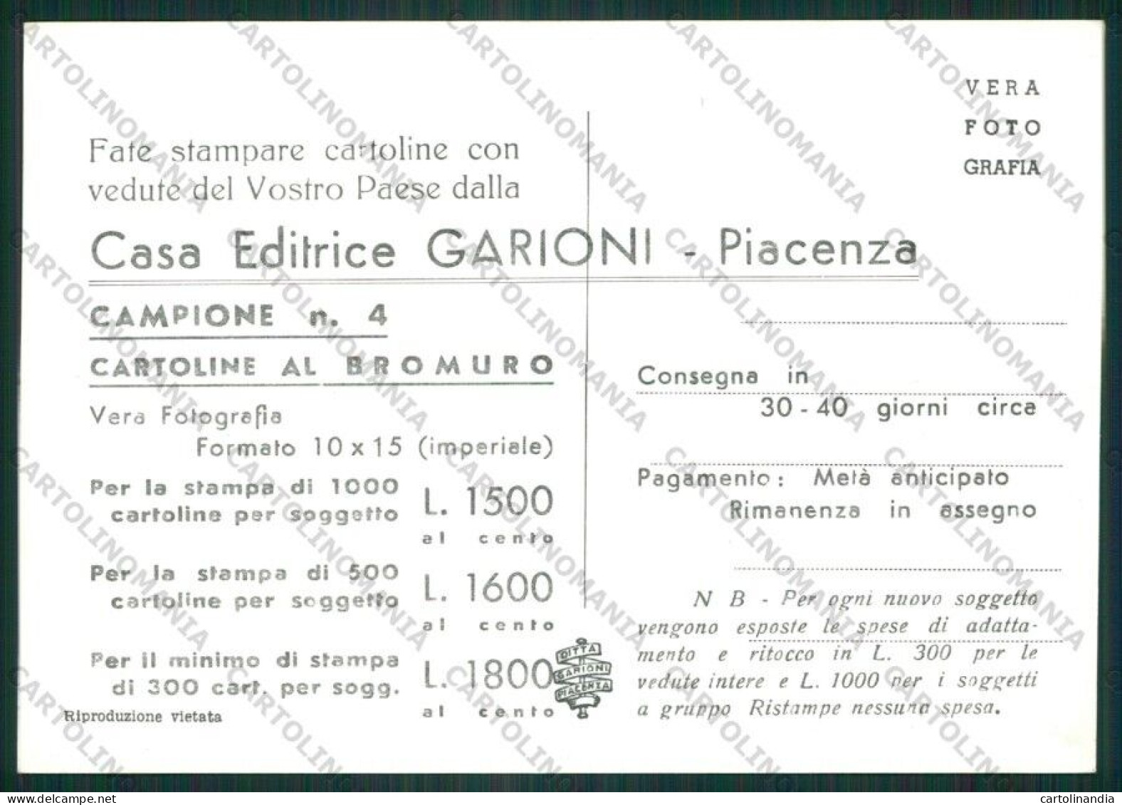 Agrigento Realmonte Corriera Cinema Foto FG Cartolina ZK1973 - Agrigento