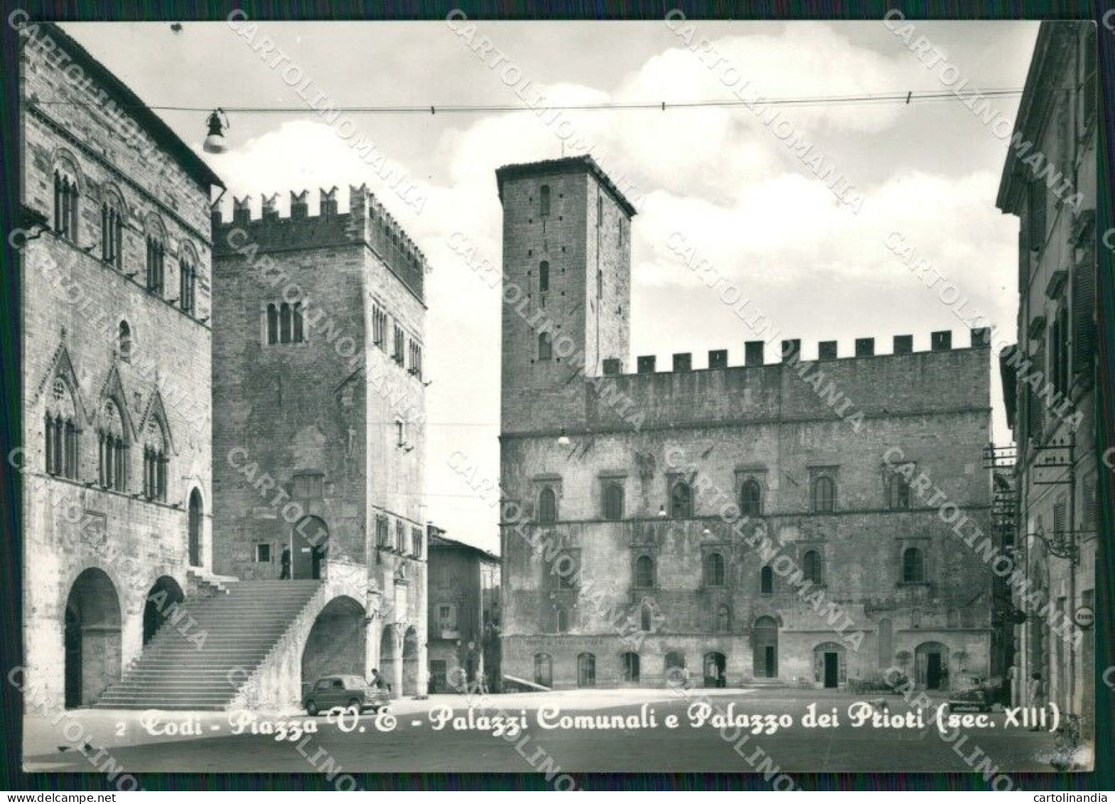 Perugia Todi Comune Foto FG Cartolina ZKM7447 - Perugia