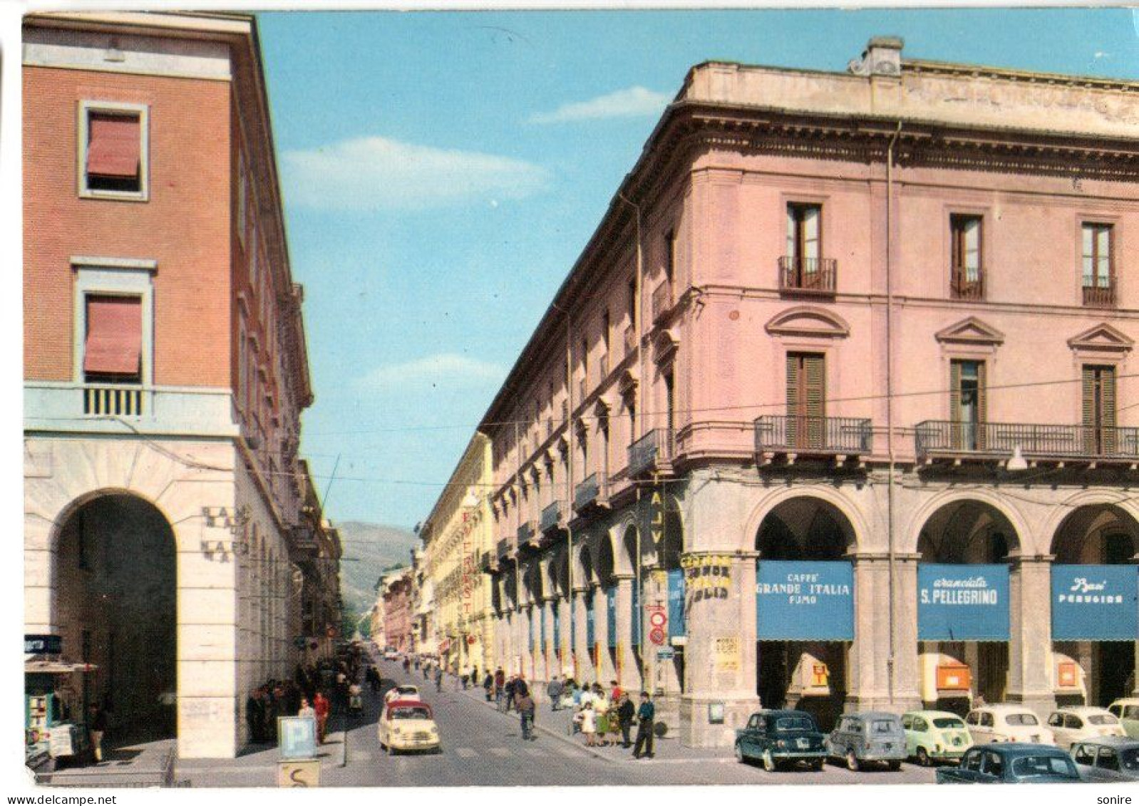 TERAMO - CORSO SAN GIORGIO - BACI PERUGINA, ARANCIATA SAN PELLEGRINO ,ANIMATA AUOT CARS  - NVG FG - C0339 - Teramo