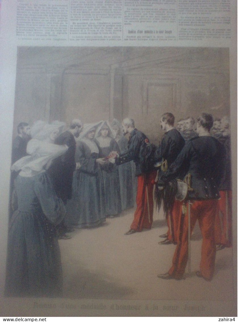 Le Petit Journal N°188 L Monôme Des St-Cyriens Remise Médaille D'honneur à Soeur Joseph Carte Congo Convention Africaine - Magazines - Before 1900