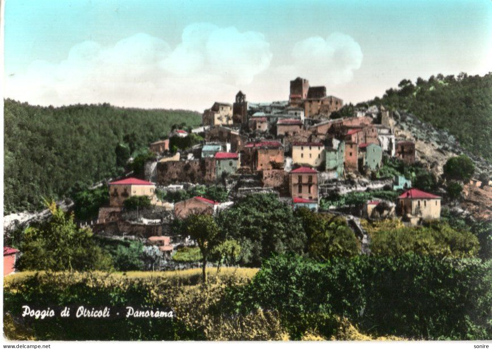 POGGIO DI ATRICOLI (TERNI) PANORAMA - VG FG - C0338 - Terni