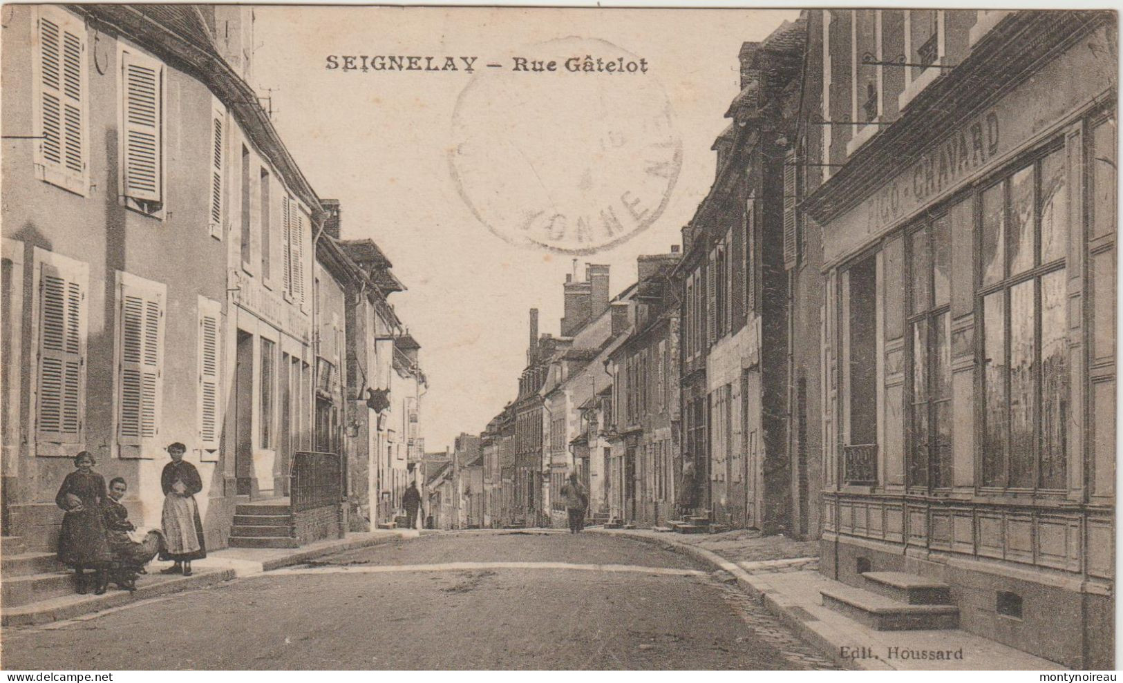 Yonne : SEIGNELAY : Rue  Gâtelot - Seignelay