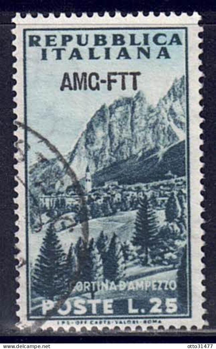 Italien / Triest Zone A - 1954 - Fremdenverkehr, Nr. 223, Gestempelt / Used - Afgestempeld