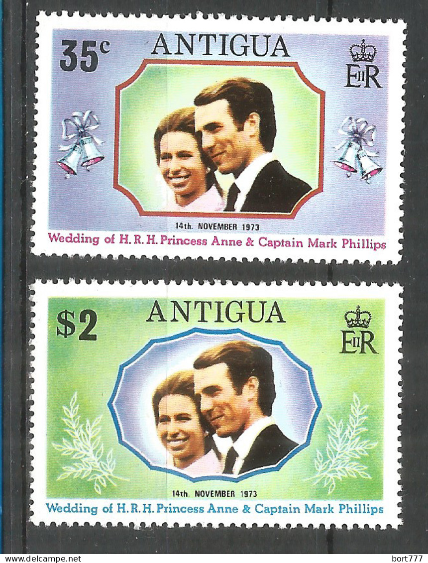 Antigua 1973 Year , Mint Stamps (MNH**)  Royal - Antigua Y Barbuda (1981-...)