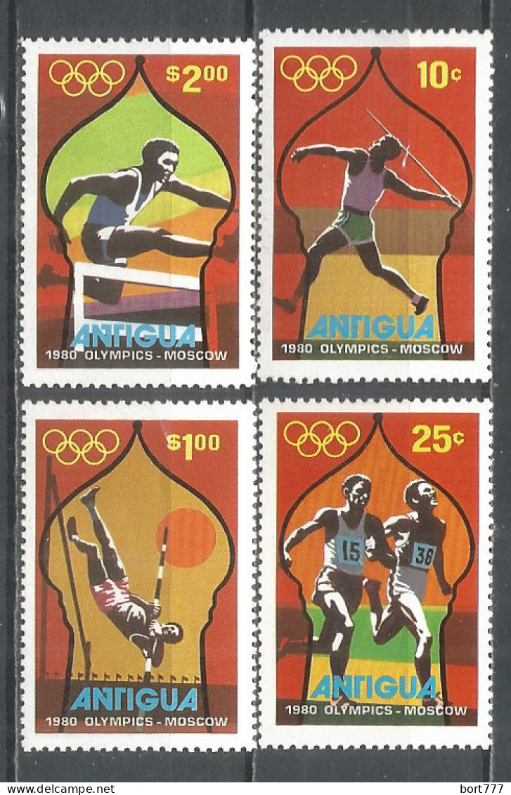 Antigua 1980 Year , Stamps Mint MNH (**) Set - Antigua E Barbuda (1981-...)