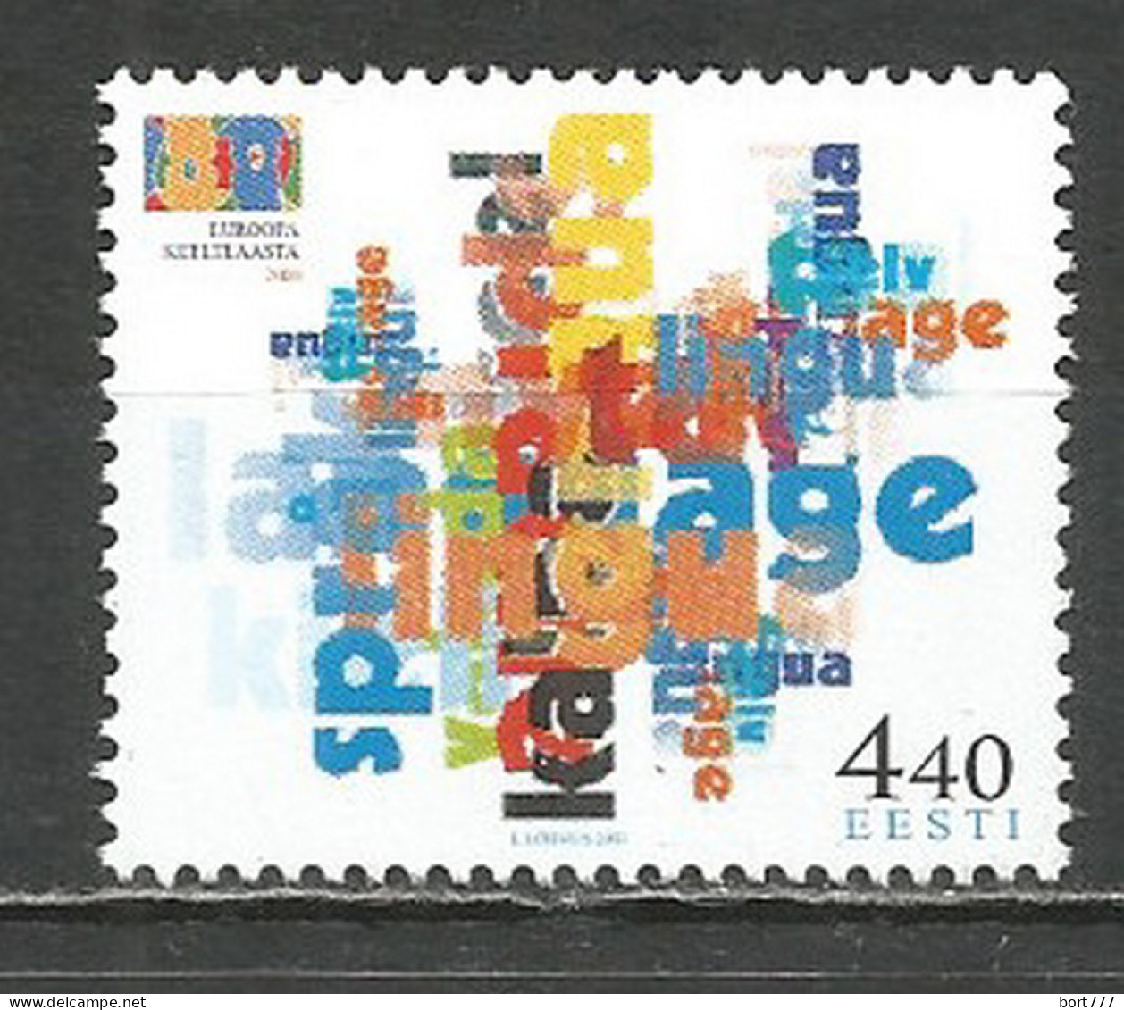 Estonia 2001 Year Mint Stamp MNH (**) Mich.# 396 - Estonie