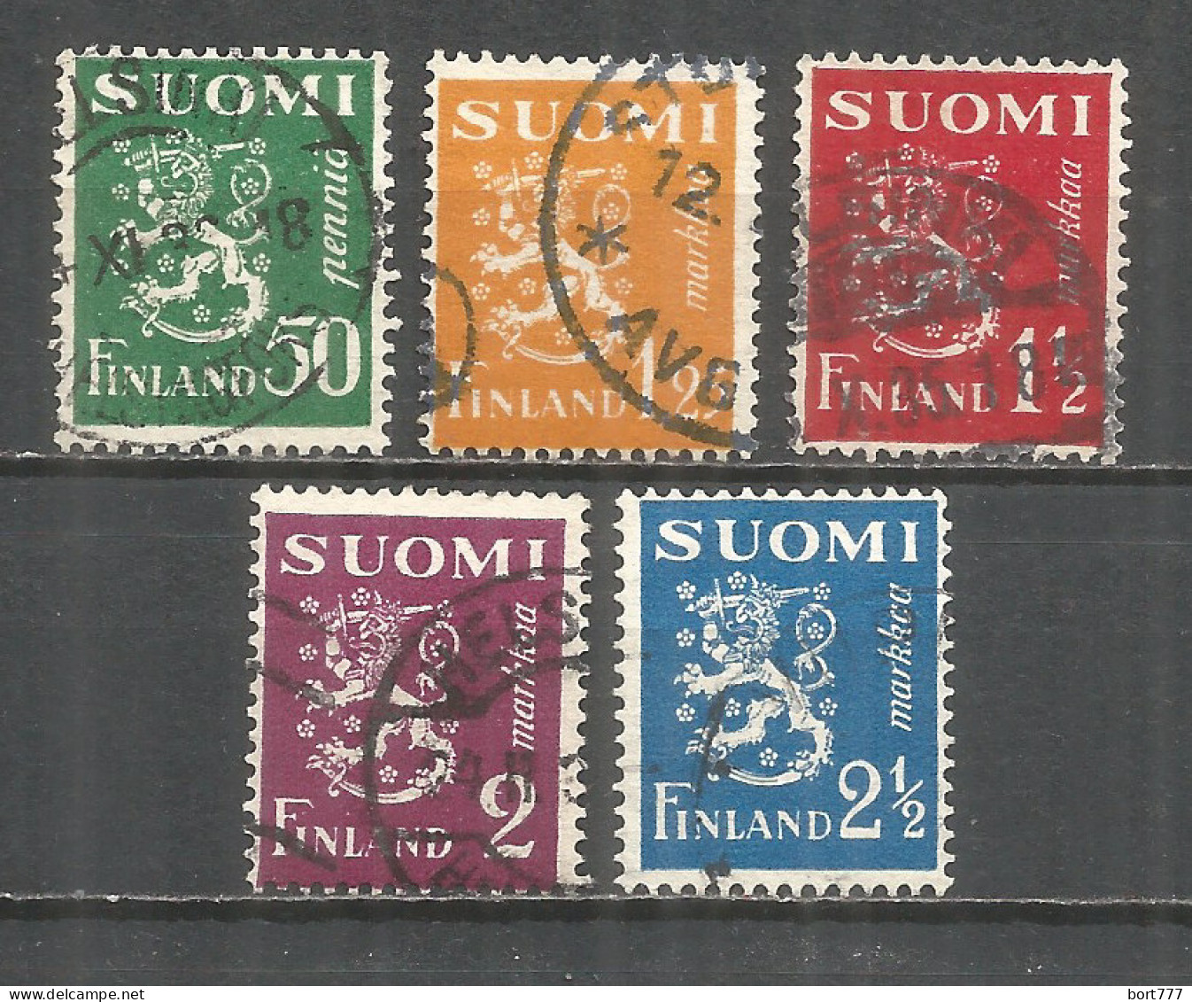 Finland 1932 Used Stamps Set - Used Stamps