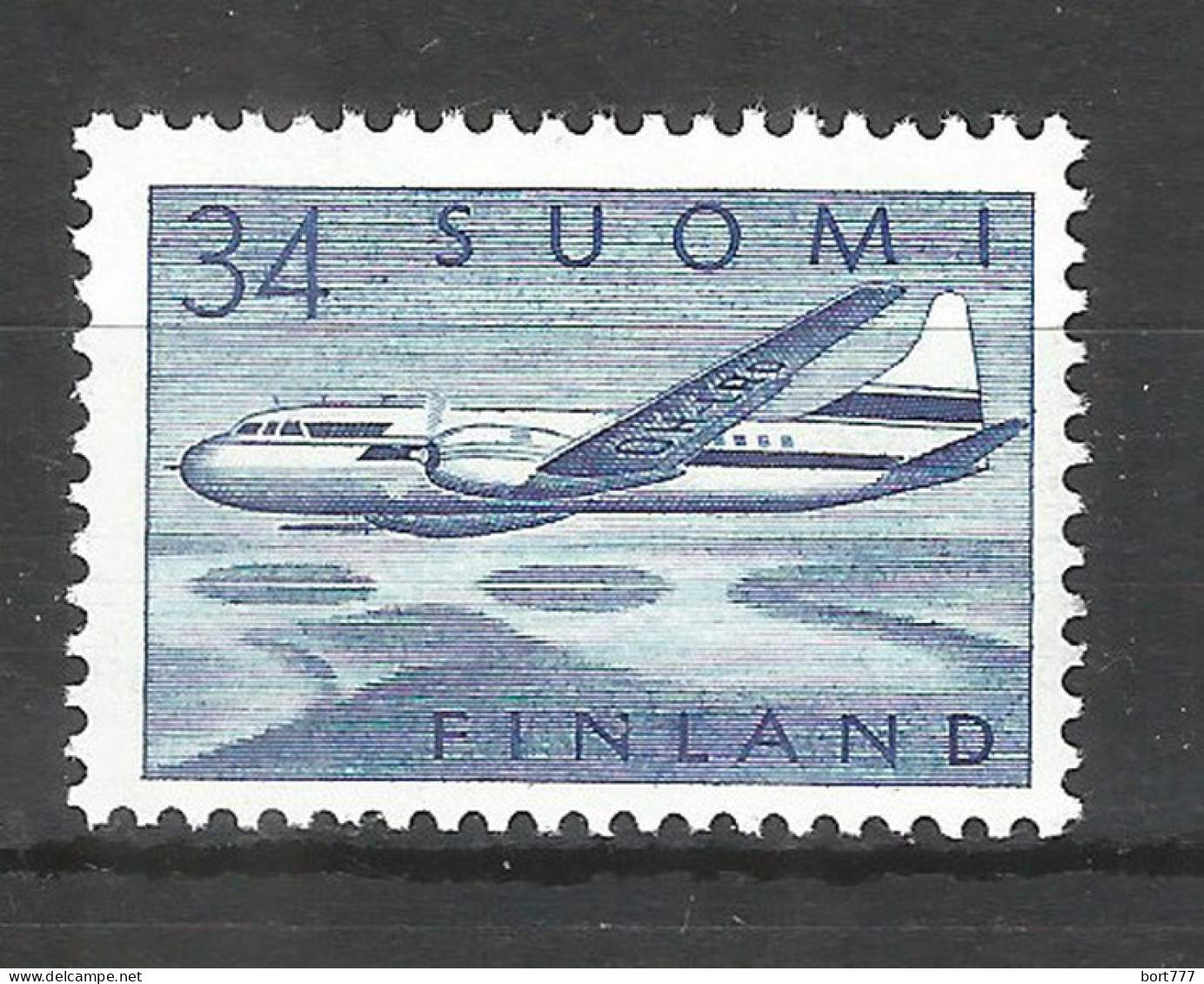 Finland 1958 Year. Mint Stamp MNH (**) Aviation - Nuovi