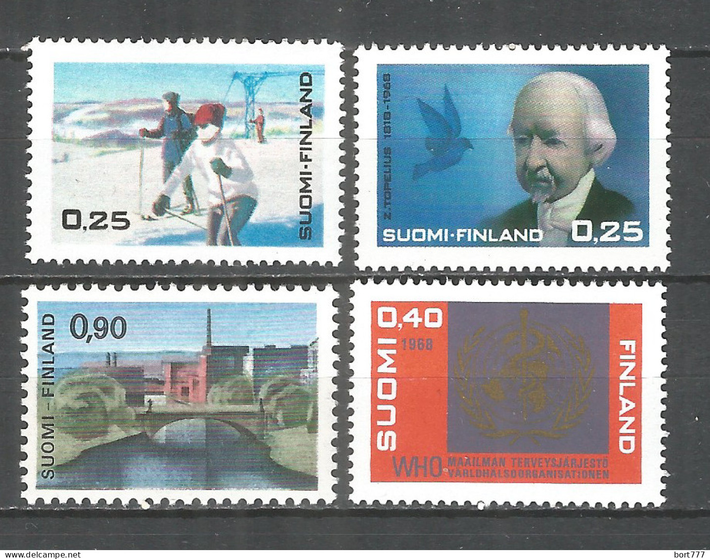 Finland 1968 Year. Mint Stamps MNH (**)  - Unused Stamps