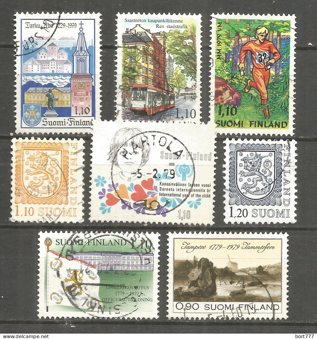 Finland 1979 Used Stamps 7v - Usati