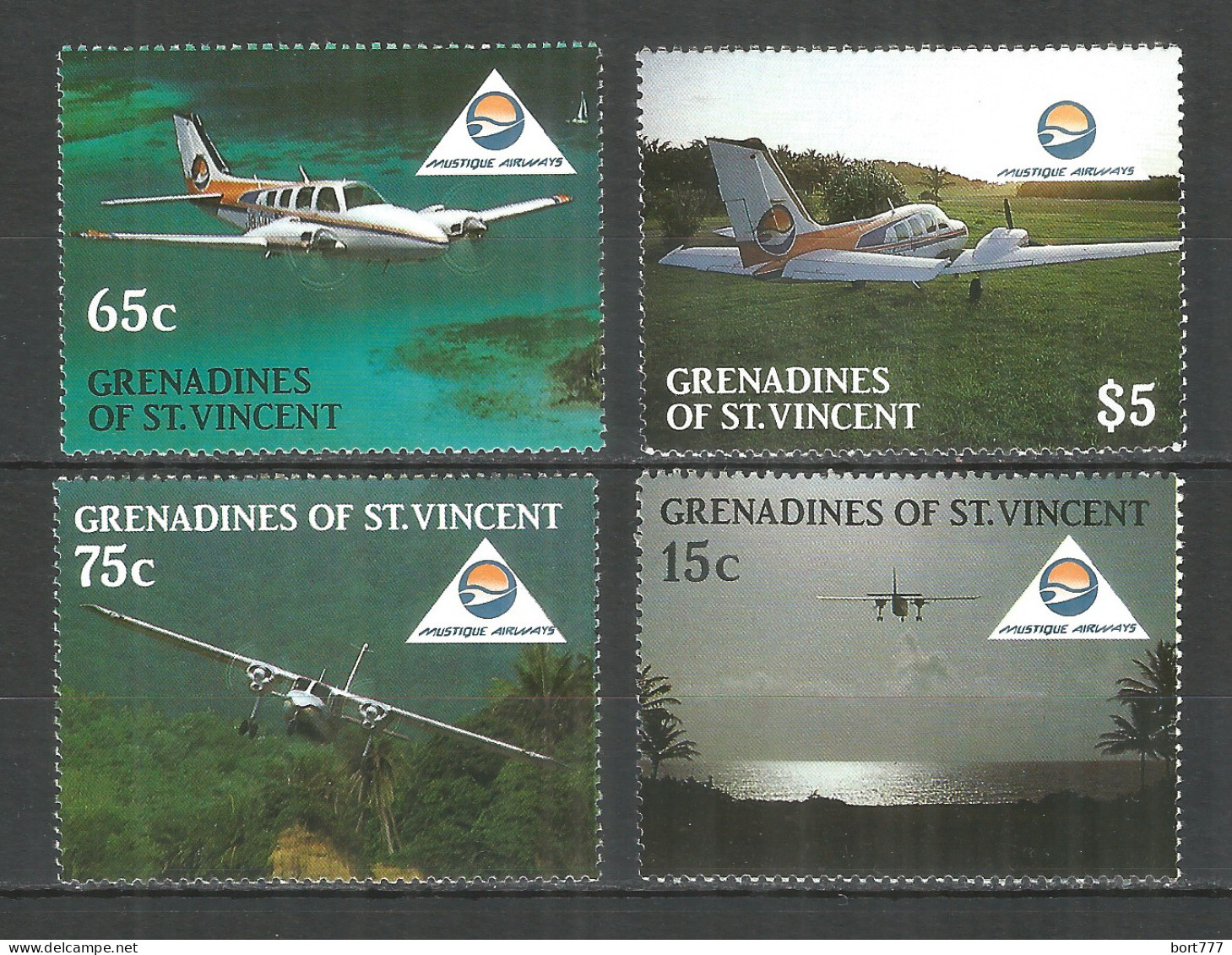 Grenadines Of  Saint Vincent 1988 Mint  MNH (**) Aviation - St.Vincent & Grenadines