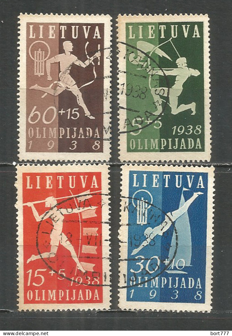 Lithuania 1938 Used Stamps  Set - Lithuania