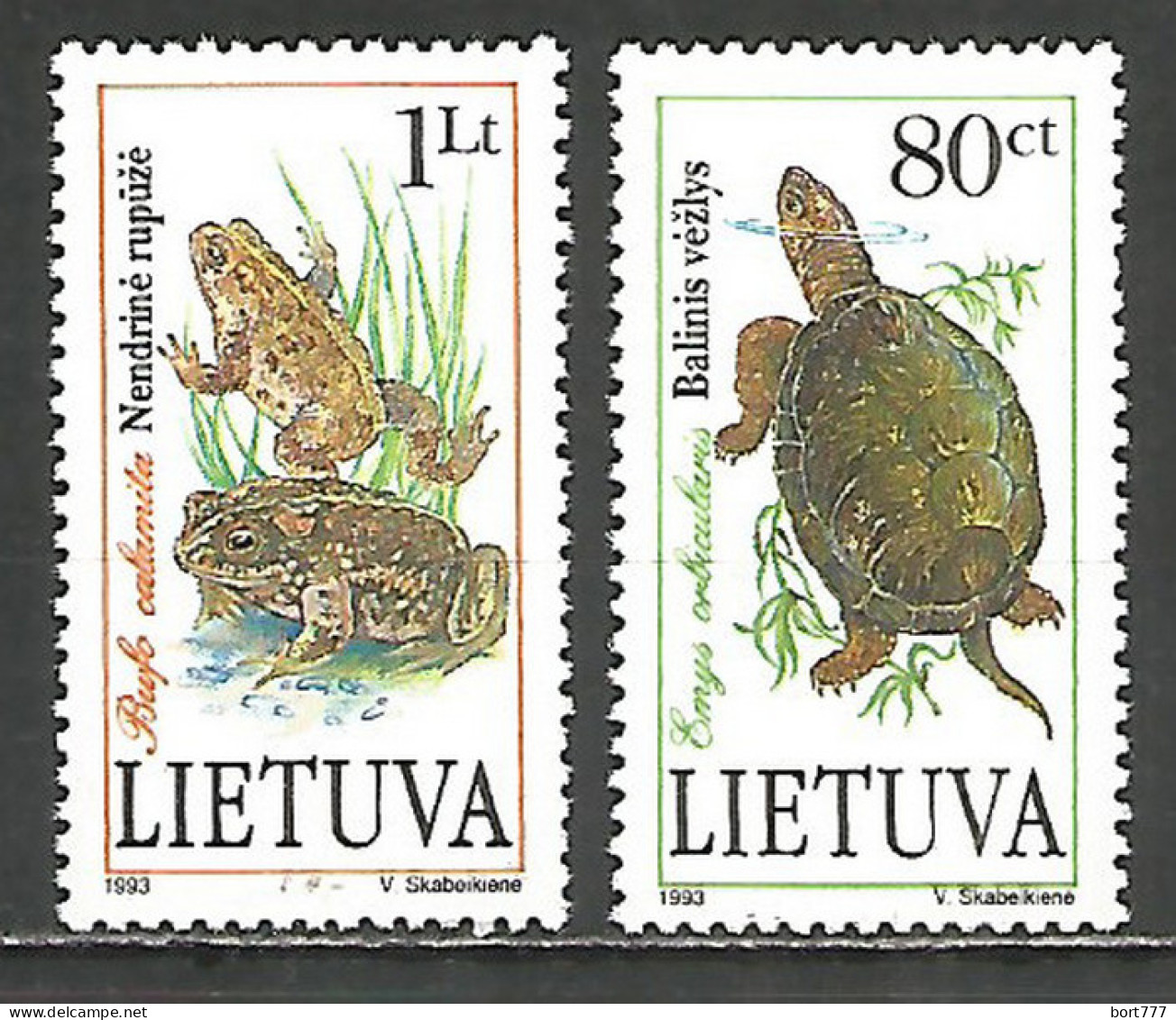 Lithuania 1993 Mint Stamps MNH (**)  - Lituania