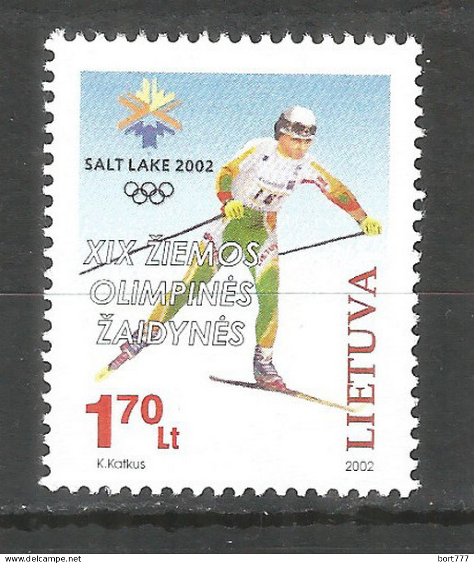 Lithuania 2002 Year Mint Stamp MNH (**)  - Lithuania