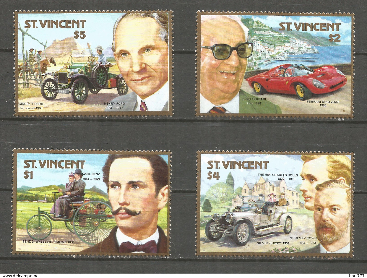Saint Vincent 1987 Mint Stamps MNH(**)  - St.Vincent (1979-...)