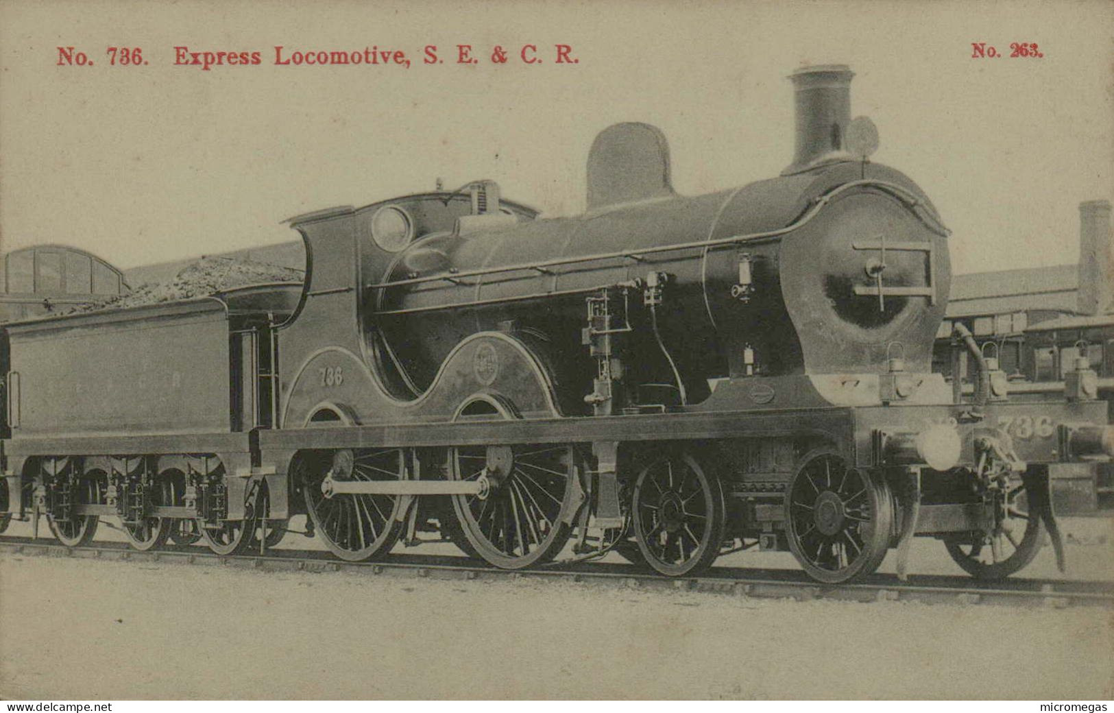 Express Locomotive S.E. & C.R. - Treinen