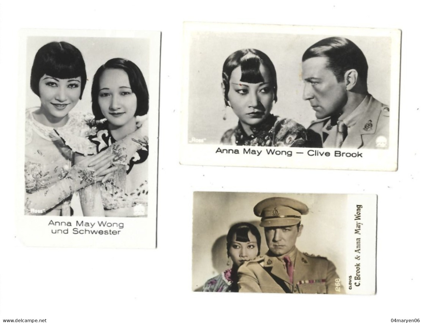 ***   3 X  ANNA  MAY  WONG   ***   -  VARIA / DIVERS  -  Zie / Voir / See / Scan's - Fotos