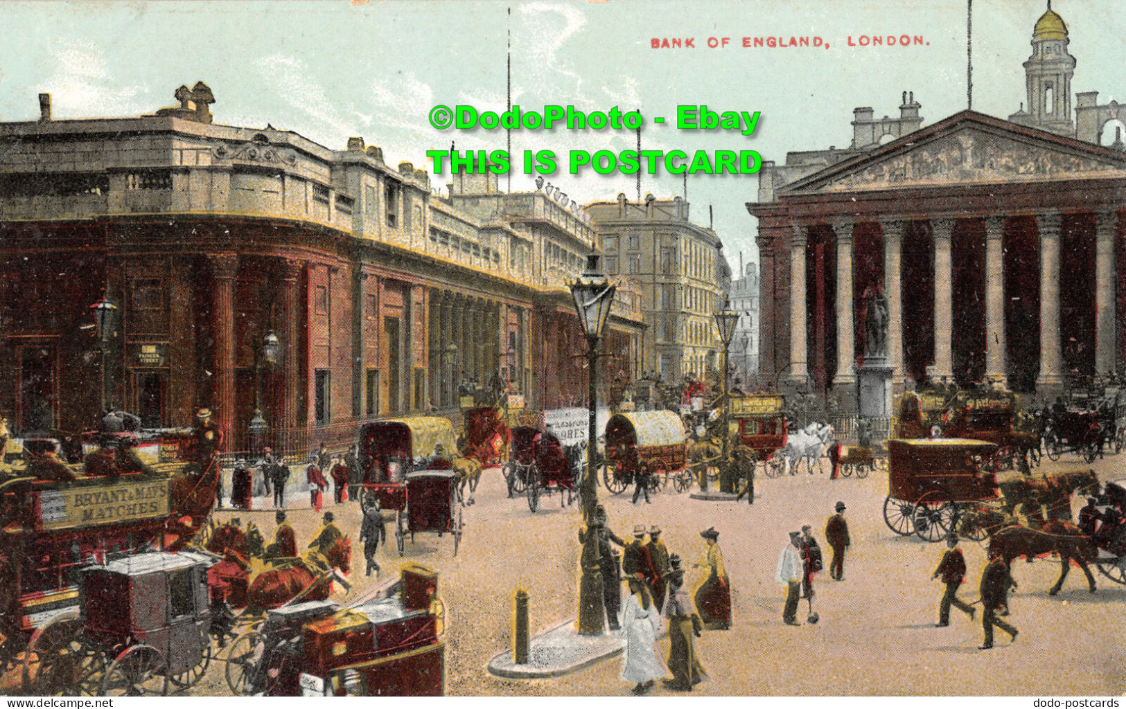 R436340 London. Bank Of England. Postcard - Autres & Non Classés