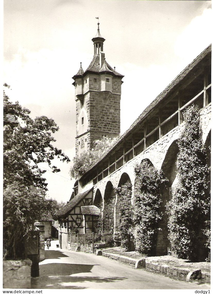 ROTHENBURG OB DER TAUBER, BAVERIA, GERMANY. UNUSED POSTCARD Mm4 - Rothenburg O. D. Tauber