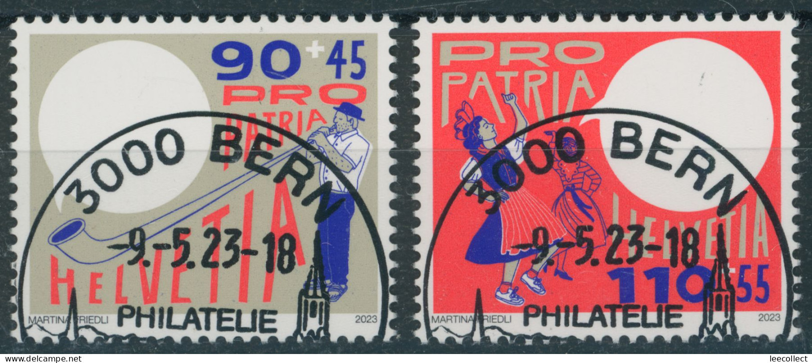 Suisse - 2023 - Pro Patria - Ersttag Stempel ET - Oblitérés