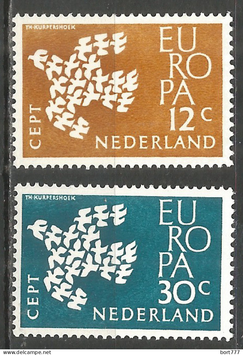 NETHERLANDS 1961 Year , Mint Stamps MNH (**) Europa Cept - Unused Stamps
