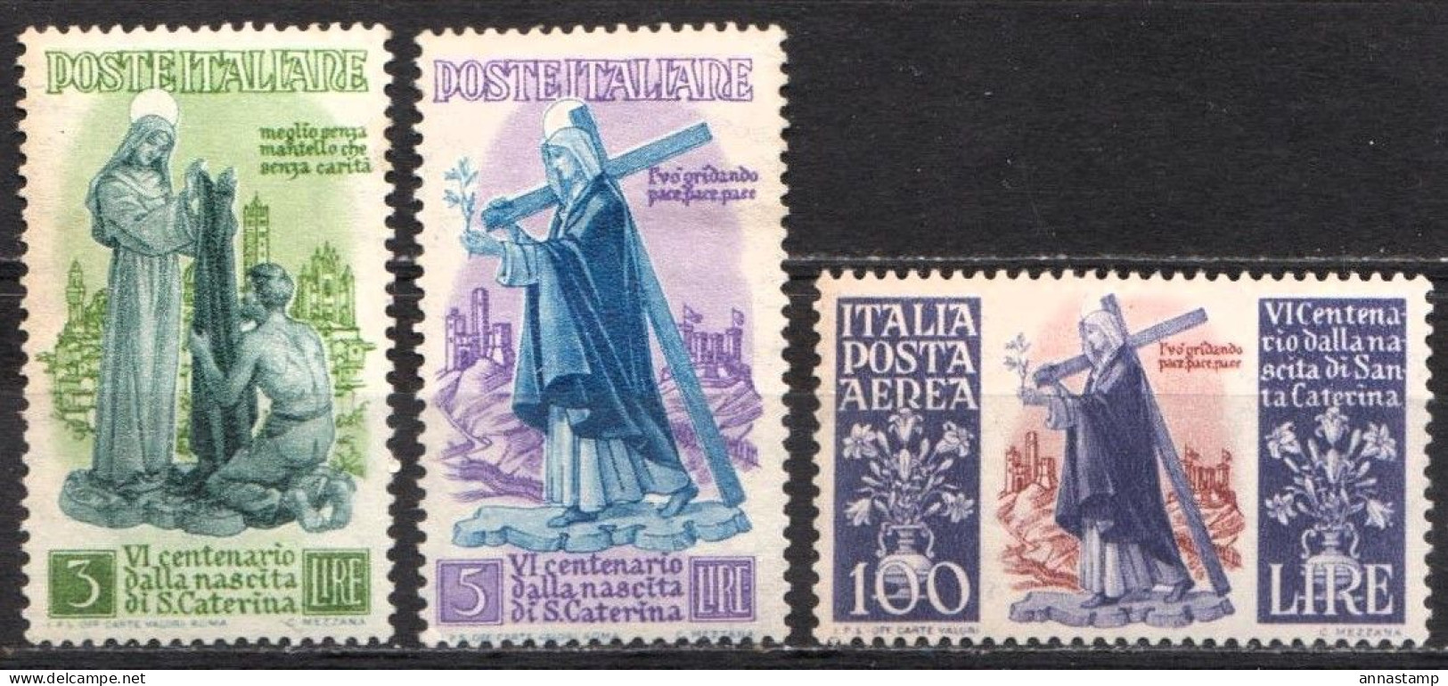 Italy MNH Stamps, But With Faults - 1946-60: Mint/hinged