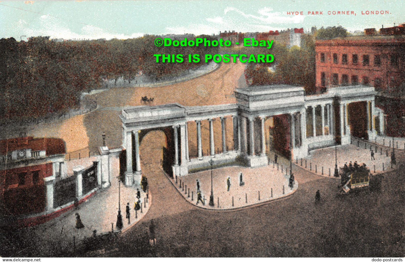 R436347 London. Hyde Park Corner. Postcard - Other & Unclassified